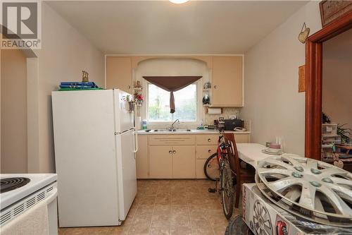 110 King, Sudbury, ON - Indoor Photo Showing Kitchen With Double Sink