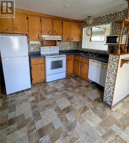 41 Gray Avenue, Gander, NL - Indoor Photo Showing Kitchen With Double Sink