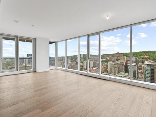 Overall view - 3306-1500 Boul. René-Lévesque O., Montréal (Ville-Marie), QC - Indoor Photo Showing Living Room