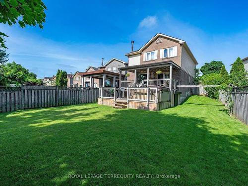 3143 Valcourt Cres, Mississauga, ON - Outdoor With Deck Patio Veranda With Backyard