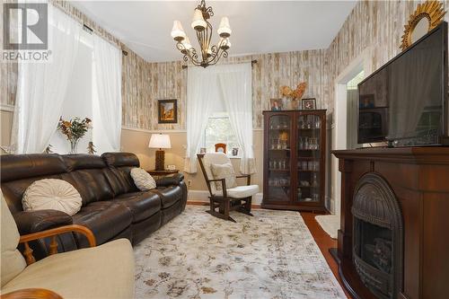 18990 18 County Road, Martintown, ON - Indoor Photo Showing Living Room With Fireplace