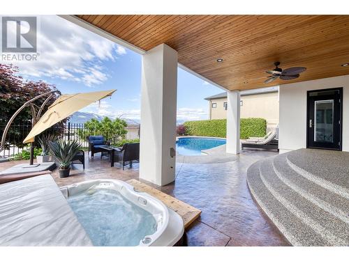 1304 Pinot Noir Drive Lot# 23, West Kelowna, BC - Outdoor With In Ground Pool With Deck Patio Veranda With Exterior