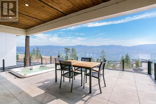 1512 Cabernet Way, West Kelowna, BC - Outdoor With Deck Patio Veranda With View