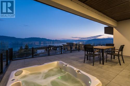 1512 Cabernet Way, West Kelowna, BC - Outdoor With Deck Patio Veranda With View