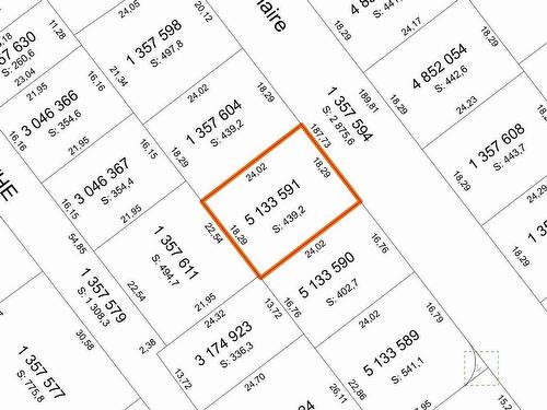 Land/Lot - Rue Claire, Laval (Duvernay), QC 