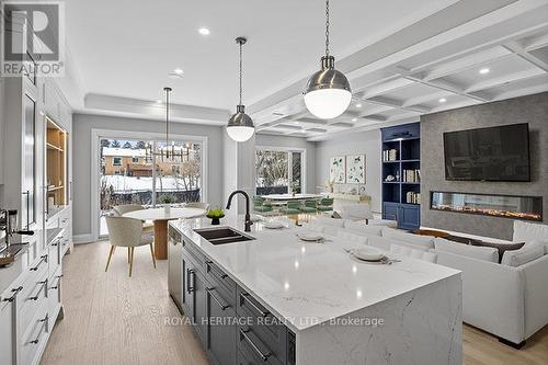 Lot 8 Inverlynn Way, Whitby (Lynde Creek), ON - Indoor Photo Showing Kitchen With Double Sink With Upgraded Kitchen