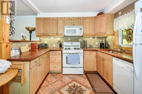 121 Fish Hook Lane, Marmora And Lake, ON - Indoor Photo Showing Kitchen With Double Sink