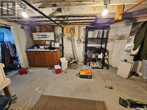 411 Ominica Street W, Moose Jaw, SK - Indoor Photo Showing Basement