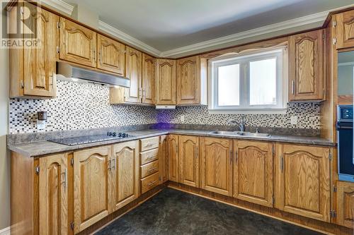 3 Clarkes Place, Upper Island Cove, NL - Indoor Photo Showing Kitchen With Double Sink