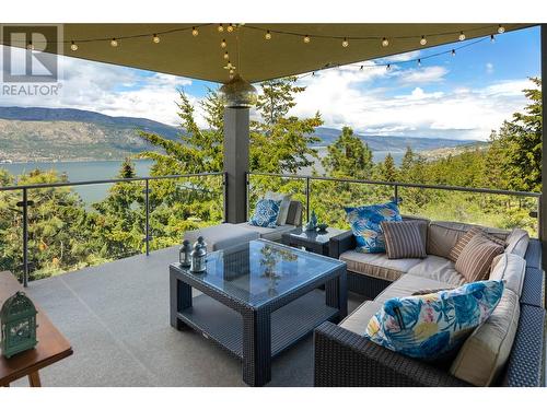 11538 Lang Court, Lake Country, BC - Outdoor With Body Of Water With Deck Patio Veranda With View With Exterior