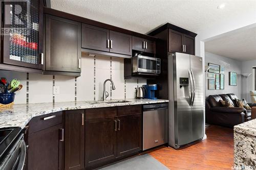 102 2160 Cornwall Street, Regina, SK - Indoor Photo Showing Kitchen With Stainless Steel Kitchen