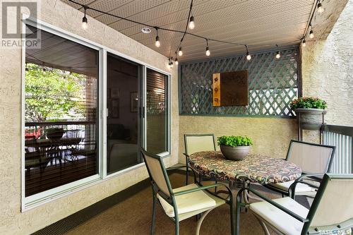 102 2160 Cornwall Street, Regina, SK - Outdoor With Deck Patio Veranda With Exterior