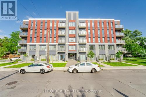 108 - 77 Leland Street, Hamilton (Ainslie Wood), ON - Outdoor With Facade