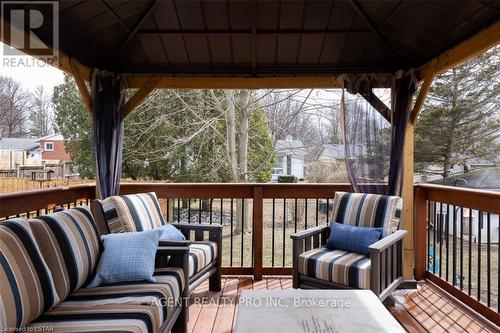 1360 Glenora Drive, London, ON - Outdoor With Deck Patio Veranda With Exterior