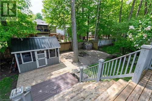 120 Ridge Street, Strathroy-Caradoc (Sw), ON - Outdoor With Deck Patio Veranda