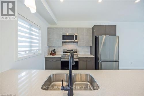 Imported from itso - 36 - 1781 Henrica Avenue, London, ON - Indoor Photo Showing Kitchen With Stainless Steel Kitchen With Double Sink With Upgraded Kitchen