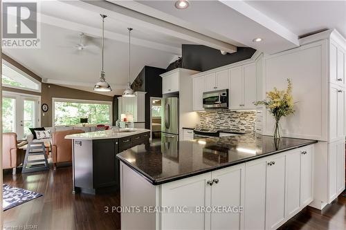 4 Frances Crescent, South Huron (Stephen Twp), ON - Indoor Photo Showing Kitchen With Upgraded Kitchen