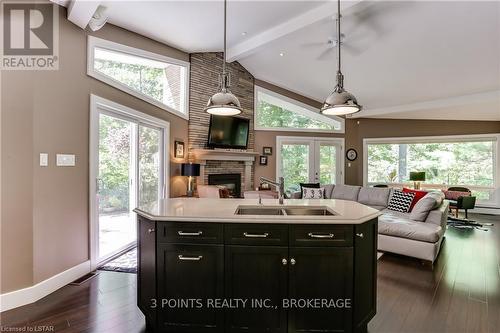 4 Frances Crescent, South Huron (Stephen Twp), ON - Indoor Photo Showing Other Room With Fireplace