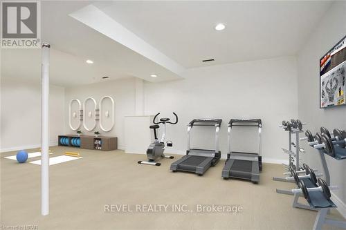 44 - 70 Sunnyside Drive, London, ON - Indoor Photo Showing Gym Room