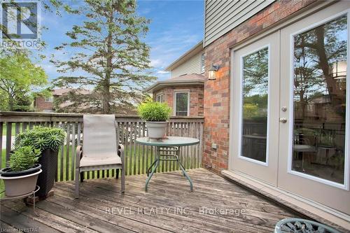 44 - 70 Sunnyside Drive, London, ON - Outdoor With Deck Patio Veranda