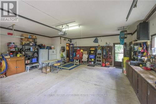 8444 Lazy Lane, Lambton Shores (Port Franks), ON - Indoor Photo Showing Garage