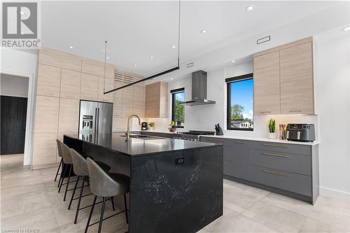 173 Sugarbush Street, North Bay, ON - Indoor Photo Showing Kitchen With Upgraded Kitchen