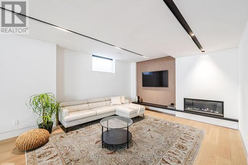 1337 Waverly Avenue, Oakville (Bronte East), ON - Indoor Photo Showing Living Room With Fireplace