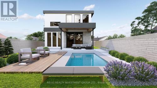 1337 Waverly Avenue, Oakville (Bronte East), ON - Outdoor With In Ground Pool