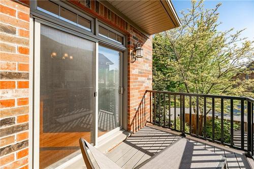walk out to back extended Trex Deck - 5255 Dryden Avenue, Burlington, ON - Outdoor With Deck Patio Veranda With Exterior