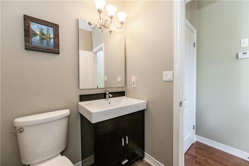 Main Floor powder beside second coat closet - 5255 Dryden Avenue, Burlington, ON - Indoor Photo Showing Bathroom