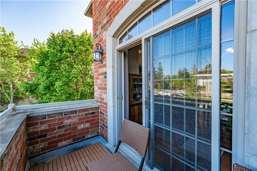 Beautiful treed view from front balcony - 5255 Dryden Avenue, Burlington, ON - Outdoor With Balcony With Exterior