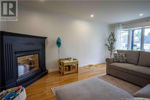 20 Staples Court, Fredericton, NB - Indoor Photo Showing Living Room With Fireplace