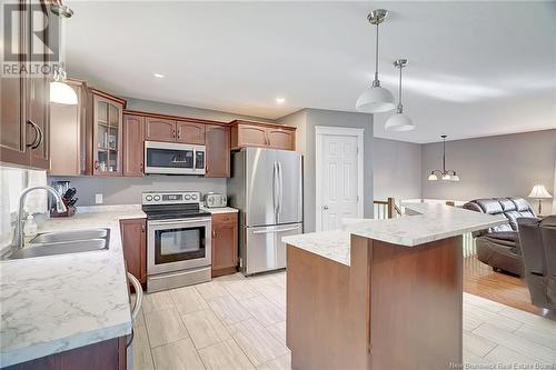 162 Grand Point Road, Douglas Harbour, NB - Indoor Photo Showing Kitchen With Double Sink With Upgraded Kitchen