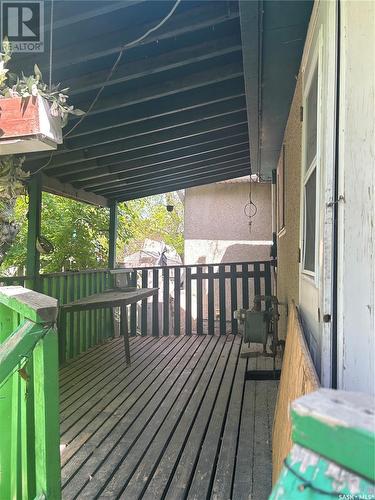 1228 Wallace Street, Regina, SK - Outdoor With Deck Patio Veranda With Exterior