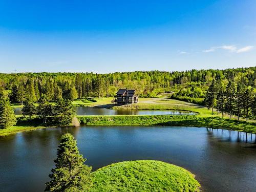 Aerial photo - 80 Ch. Lebel, Saint-Herménégilde, QC - Outdoor With Body Of Water With View