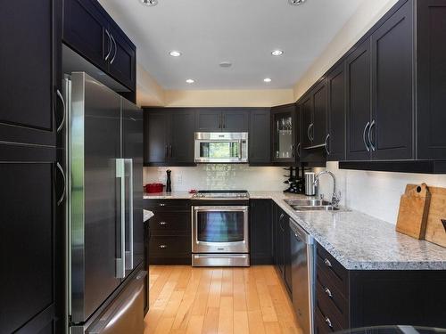 306-1063 Southgate St, Victoria, BC - Indoor Photo Showing Kitchen With Double Sink With Upgraded Kitchen