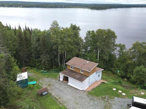 Photo aÃ©rienne - 207 Ch. De La Baie-De-La-Paix, Val-D'Or, QC - Outdoor With Body Of Water With View