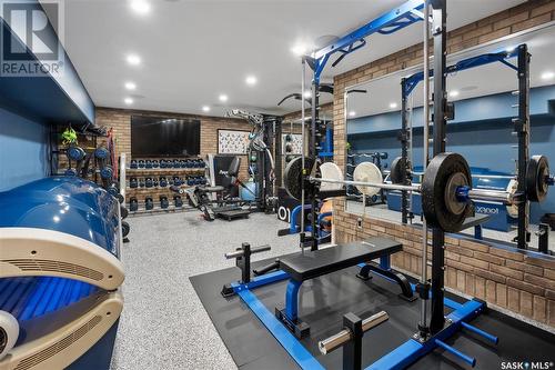 331 Gustin Crescent, Saskatoon, SK - Indoor Photo Showing Gym Room