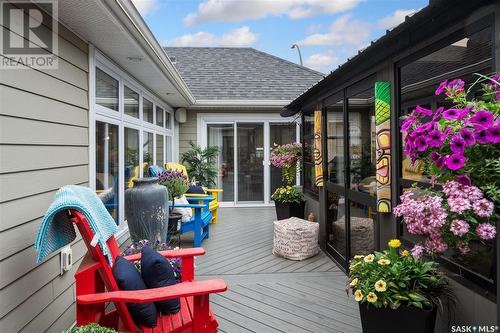 331 Gustin Crescent, Saskatoon, SK - Outdoor With Deck Patio Veranda With Exterior