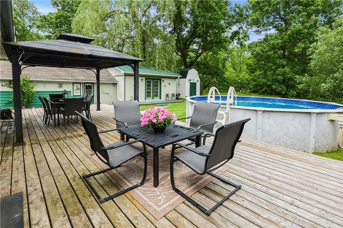 1954 Grayson Avenue, Fort Erie, ON - Outdoor With Above Ground Pool With Deck Patio Veranda