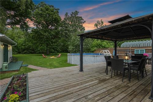 1954 Grayson Avenue, Fort Erie, ON - Outdoor With Above Ground Pool With Deck Patio Veranda