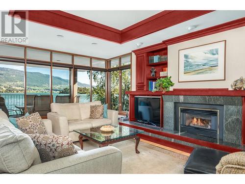 17211 Thomson Road Lot# 6, Lake Country, BC - Indoor Photo Showing Living Room With Fireplace