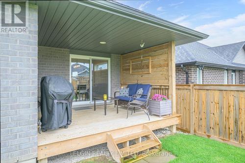 7 Fox Hollow Court, St. Thomas, ON - Outdoor With Deck Patio Veranda With Exterior