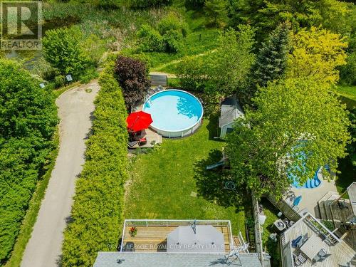 22 Carrington Place, Guelph, ON - Outdoor With Above Ground Pool With View