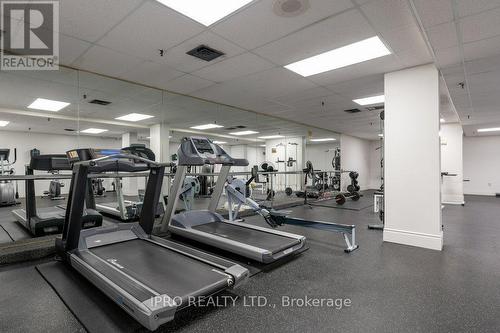 1407 - 3845 Lake Shore Boulevard W, Toronto (Long Branch), ON - Indoor Photo Showing Gym Room