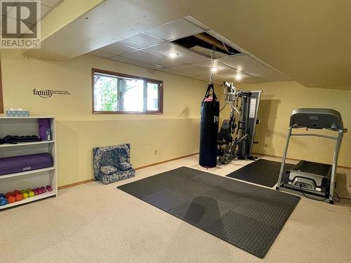 228 Moore Subdivision, Dawson Creek, BC - Indoor Photo Showing Gym Room