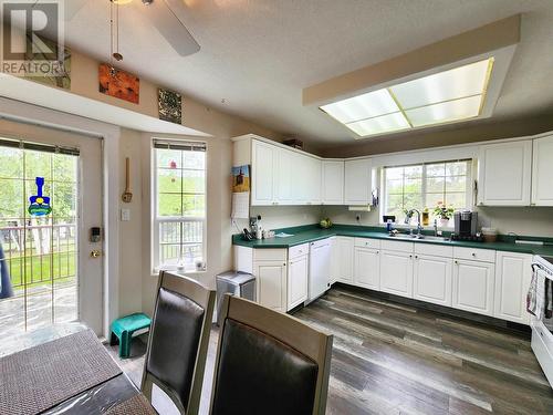 190 Redden Road, Quesnel, BC - Indoor Photo Showing Kitchen With Double Sink