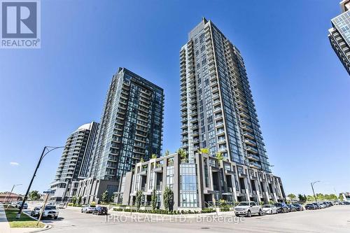 1401 - 5025 Four Springs Avenue, Mississauga, ON - Outdoor With Facade