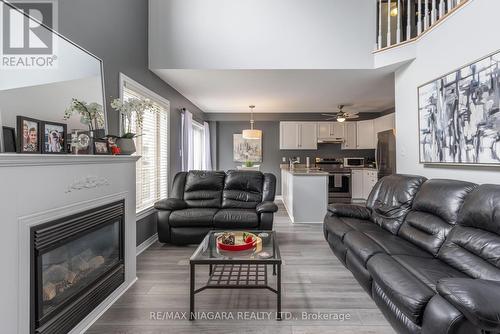 15 Robertson Road, Niagara-On-The-Lake, ON - Indoor Photo Showing Living Room With Fireplace