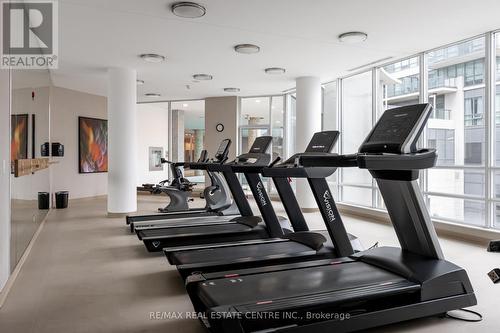 707 - 15 Legion Road, Toronto, ON - Indoor Photo Showing Gym Room